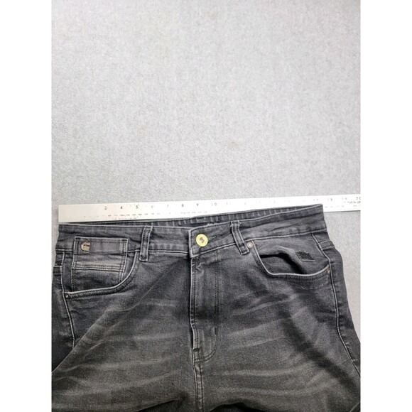 G Star Raw Revend Jeans Mens 36 (34x28) Super Slim Straight Black Stretch 3301 - Picture 6 of 16